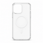 96 Pieces Crystal Clear Magnetic Phone Cases with Wireless Charging Ring and Raised Camera Protection for iPhone 15 Pro Max