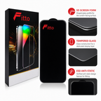 96 Pieces 5D Tempered Glass Screen Protectors for Smartphone, ESD Anti-Static, 1 Pack