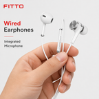 120 Pieces Wired Stereo Earphones with Microphone, Bass Audio and Noise Reduction