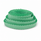 240 Pieces Paper Garland Green Solid Colour Party Decorations, 4 m x 16 cm, 1 Piece