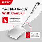 120 Pieces Stainless Steel Roti Turner, Size No. 5, 32 cm Kitchen Utensil