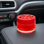 72 Pieces Fresh Gel Air Freshener, Forest Fruits Scent, Red Jar, 8 x 8 x 7 cm