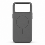 120 Pieces Silicone Magnetic Phone Cases with Raised Camera Protection, Gray