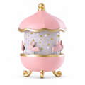72 Pieces Pink Carousel Night Lights Projector, Decorative Bedroom Lighting, 1 Piece