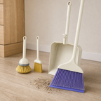 96 Pieces Dustpan and Floor Brush Cleaning Set, 4 Pieces, Long-Handle Household Sweeping Tools