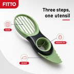 120 Pieces Green 3-in-1 Avocado Slicer and Cutter Tool, 1 Piece