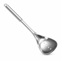 96 Pieces Stainless Steel Slotted Spoon, 34 cm, Silver Serving Utensil for Draining and Lifting Food