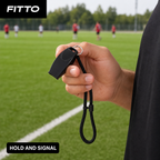 96 Pieces Sports Whistles with Lanyard, Pealess Design, Black, 1 Piece