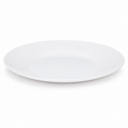 96 Pieces Opal Dessert Plate, 8.5 Inch, Round Serving Plate for Desserts and Snacks