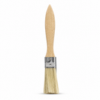 240 Pieces Wooden Handle Paint Brush, 1 Inch, Single Brush for Painting Projects