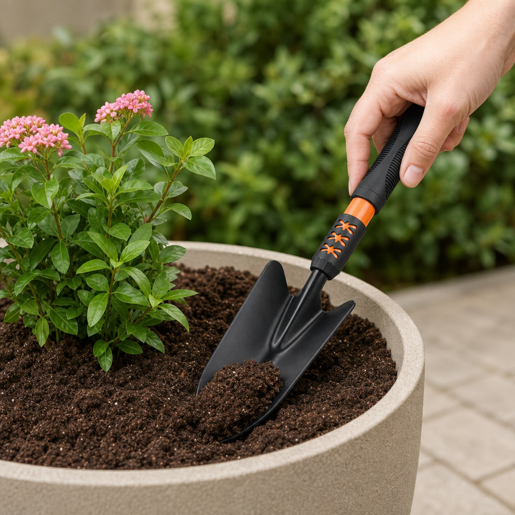 120 Pieces Hand Garden Trowels, 33 cm, Black, 1 Piece