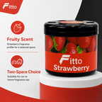 120 Pieces Car & Home Air Freshener, Strawberry Scent, 90g