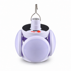 96 Pieces Solar Emergency Charging Lamp, Purple and White, 1 Piece