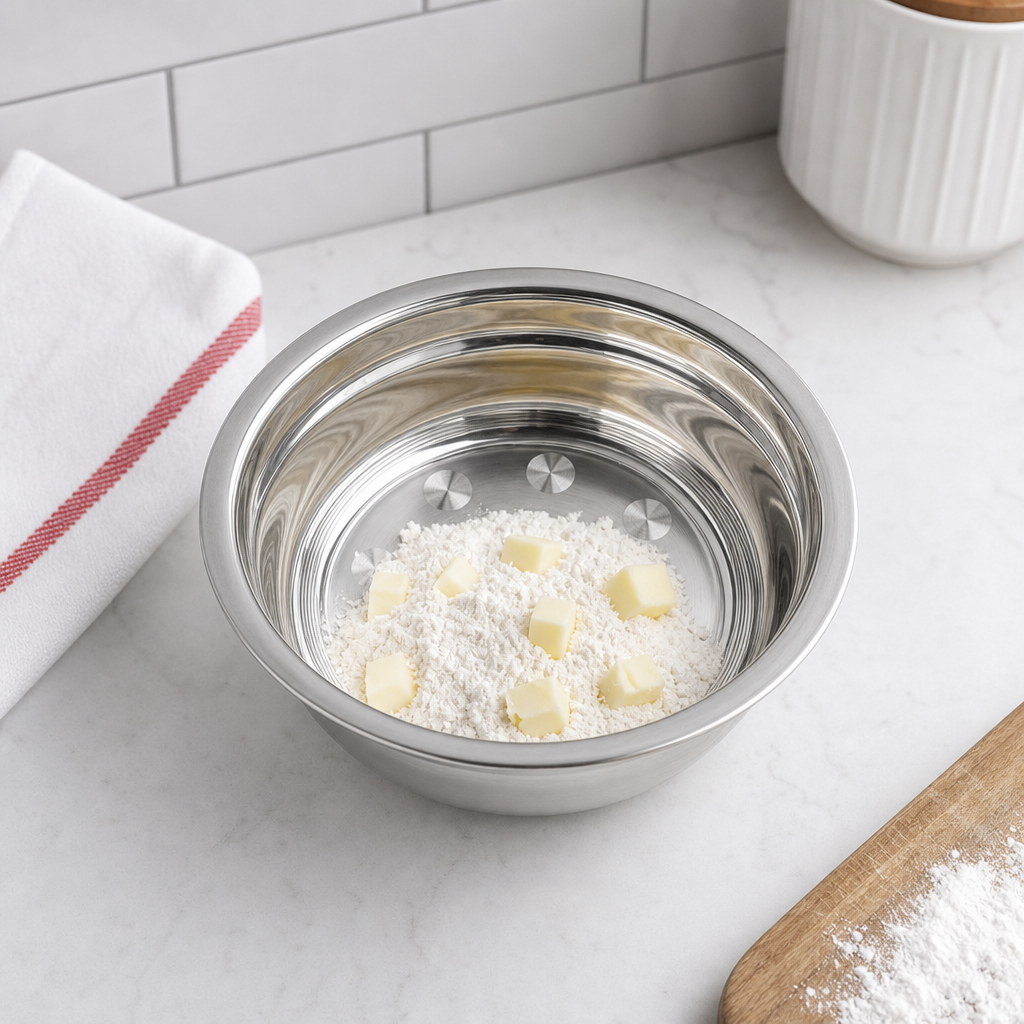 144 Pieces Stainless Steel Mixing Bowls, 600 ml, 16 x 4.5 cm, 1 Piece