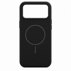 120 Pieces Phone Cases with Magnetic Ring and Raised Camera Protection for 17-Series Phone, Silicone, Black