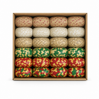 96 Pieces Assorted Colour Ribbon Rolls, 5 mm x 10 m, Decorative Craft Ribbon, 24 Rolls