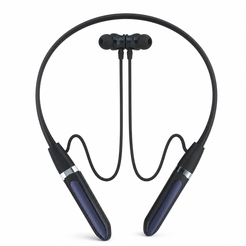 96 Pieces Wireless Neckband Earphones with 60-Hour Playback, In-Ear Audio Design