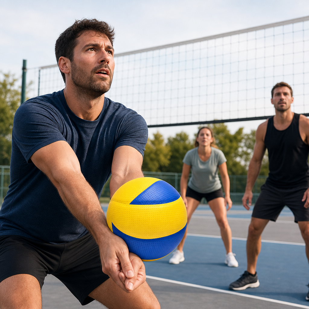72 Pieces Soft Touch Volleyball, Yellow and Blue, 22 cm