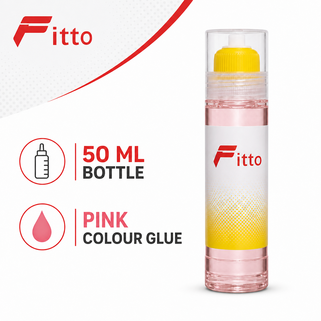 240 Pieces Pink Colour Glue, 50 ml, 1 Piece