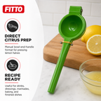 120 Pieces Manual Lemon Squeezer with Handle, Green, 28 x 12 x 6 cm