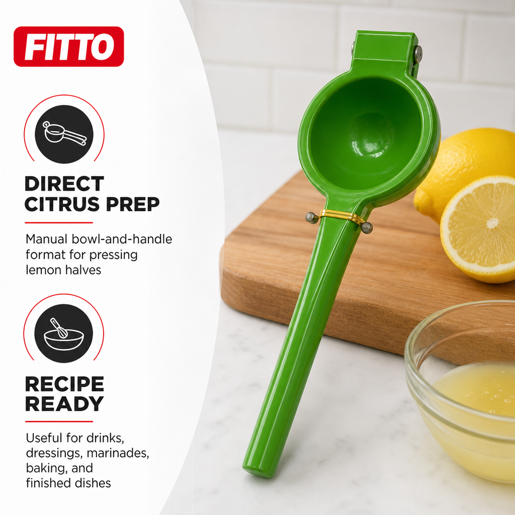 120 Pieces Manual Lemon Squeezer with Handle, Green, 28 x 12 x 6 cm