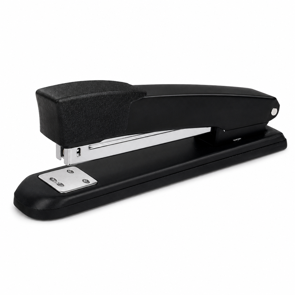 96 Pieces Black Heavy-Duty Staplers, 90 mm, 25-Sheet Capacity, for 24/6 and 26/6 Staples, 1 Piece