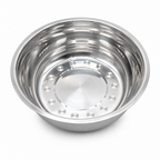 120 Pieces Stainless Steel Mixing Bowls, 1600 ml, 22 x 6.5 cm, Single Piece