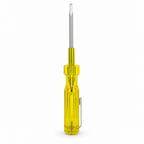 120 Pieces Voltage Tester Screwdriver, 15 cm, Yellow Clear Silver, 1 Piece