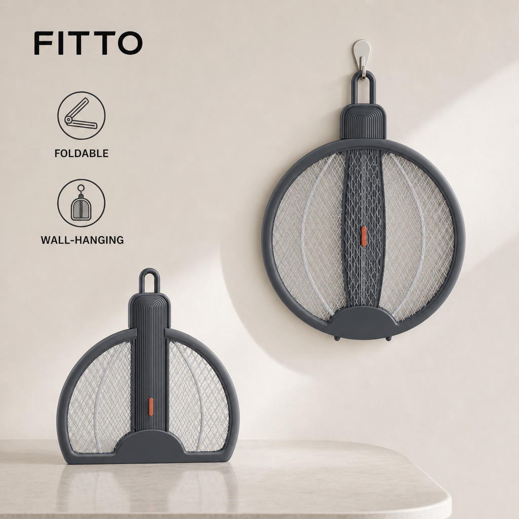 72 Pieces Mosquito Swatter and Foldable Mosquito Lamp, Wall Hanging Pest Control Devices