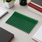 96 Pieces Ballpoint Pens, Green, 20 Pieces, Office and School Writing Supplies