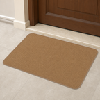 96 Pieces Door Mats, Brown Rectangular Non-Slip Entryway Mat, 82 x 52 cm