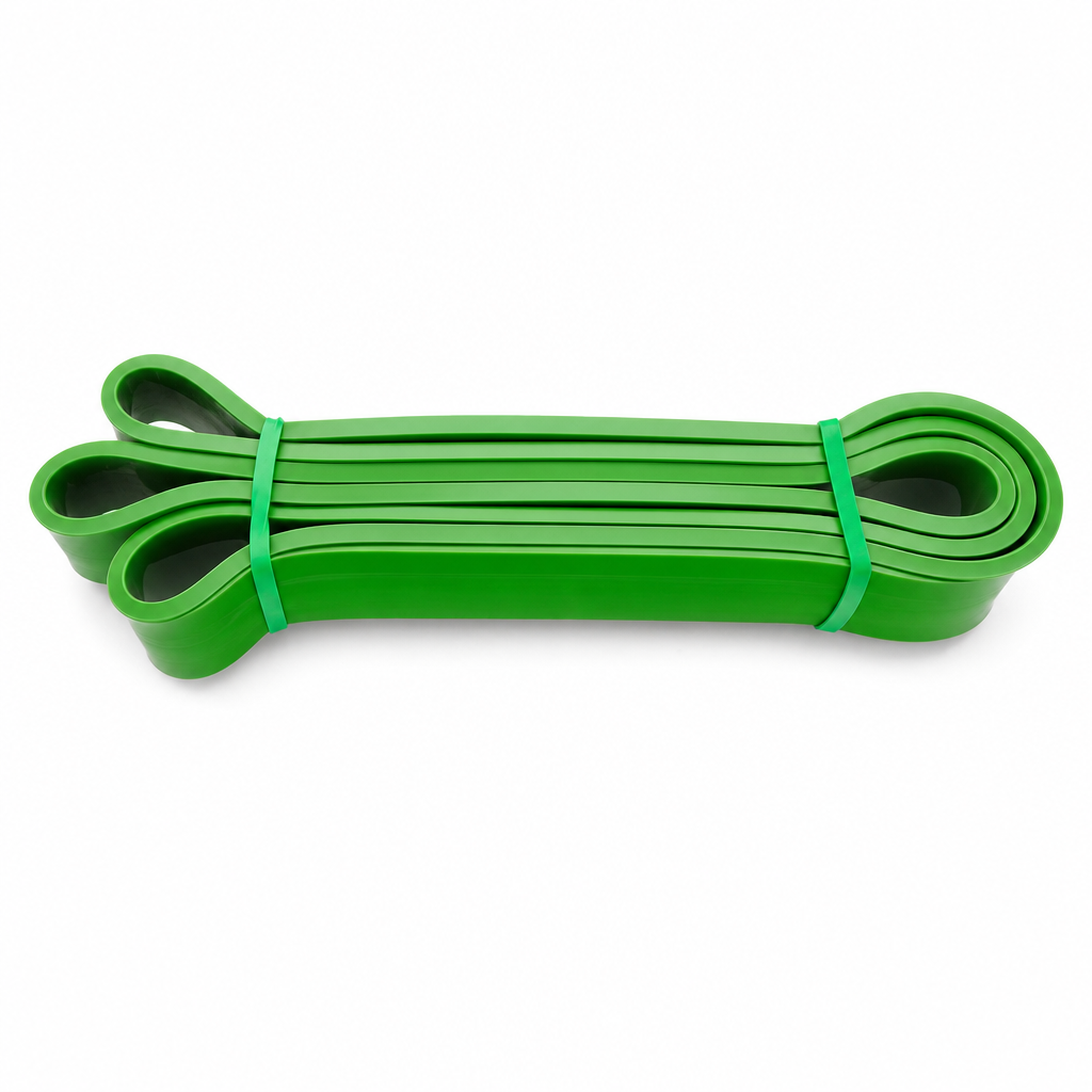 96 Pieces Resistance Bands for Exercise and Fitness, Heavy Strength 50–120 lb, Green, 2080 x 4.5 x 45 mm