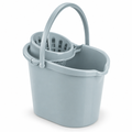 72 Pieces Compact Mop Bucket with Wringer and Carry Handle, Grey, 42 x 32 x 30 cm