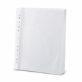 120 Pieces A4 Sheet Protectors, Clear 40 GSM, 11-Hole Filing Pockets, 235 x 305 mm, 100 Sheets