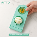 120 Pieces 2-in-1 Egg Separator and Slicer, Green Plastic Kitchen Tool