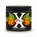120 Pieces Car Air Fresheners Jelly, Amber & Patchouli Scent, Round Jar, 9 cm