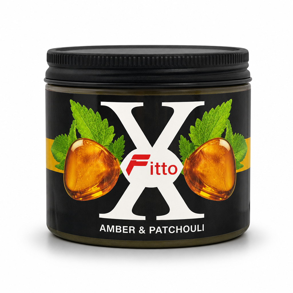 120 Pieces Car Air Fresheners Jelly, Amber & Patchouli Scent, Round Jar, 9 cm