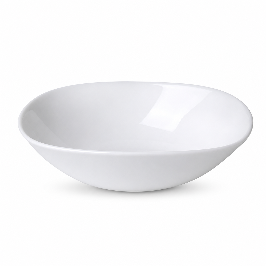 120 Pieces Opal Glass Bowl, 7.8 Inch, White Serving Bowl for Kitchen and Dining Tablewares