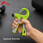 72 Pieces Hand Grip Strengthener Exercise Set for Hands and Forearms with Multi-Tool Training Components
