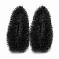 240 Pieces Black Tinsel Decoration Garland, 6 cm x 20 ft, 2 Pieces