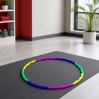 120 Pieces Sectional Massage Hoop, 79 cm Textured Fitness Ring for Home Exercise and Active Movement
