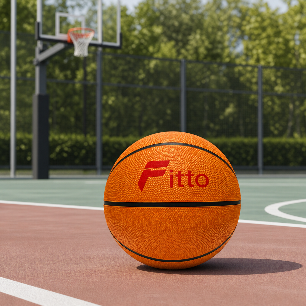 96 Pieces Basketball Size 7 Orange Sports Ball for Indoor and Outdoor Play