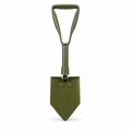 96 Pieces Compact D-Handle Garden Spade, 60 cm, Olive Green, 1 Piece