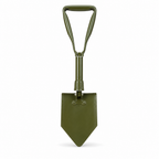 96 Pieces Compact D-Handle Garden Spade, 60 cm, Olive Green, 1 Piece