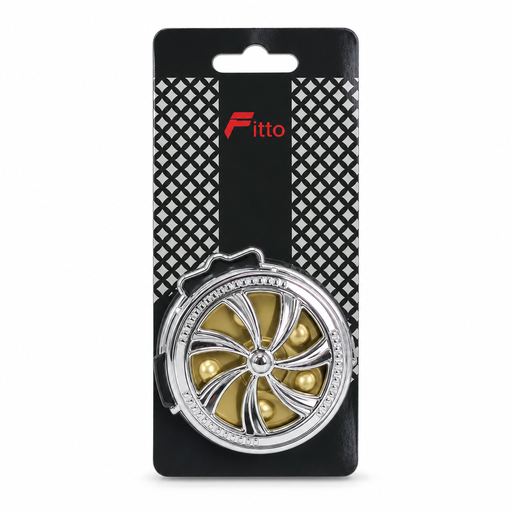 96 Pieces Turbine Car Vent Air Freshener, Silver, 1 Piece