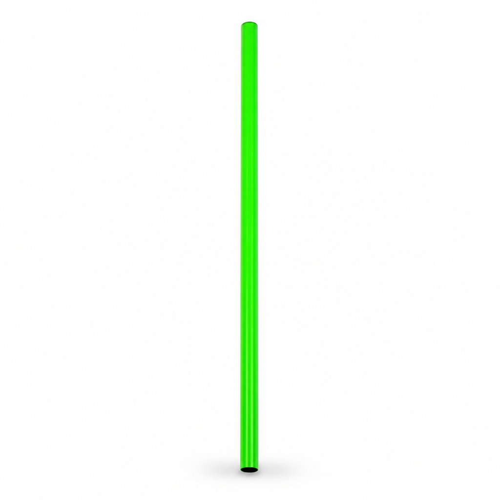 144 Pieces Plastic Soccer Training Pole, 120 cm, Green