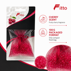 96 Pieces Car Air Fresheners Fresh Bag, Cherry Scent, Perfumed Granules, 100 g