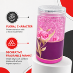96 Pieces Home Air Fresheners Jelly Beads, Flowers, 400 ml