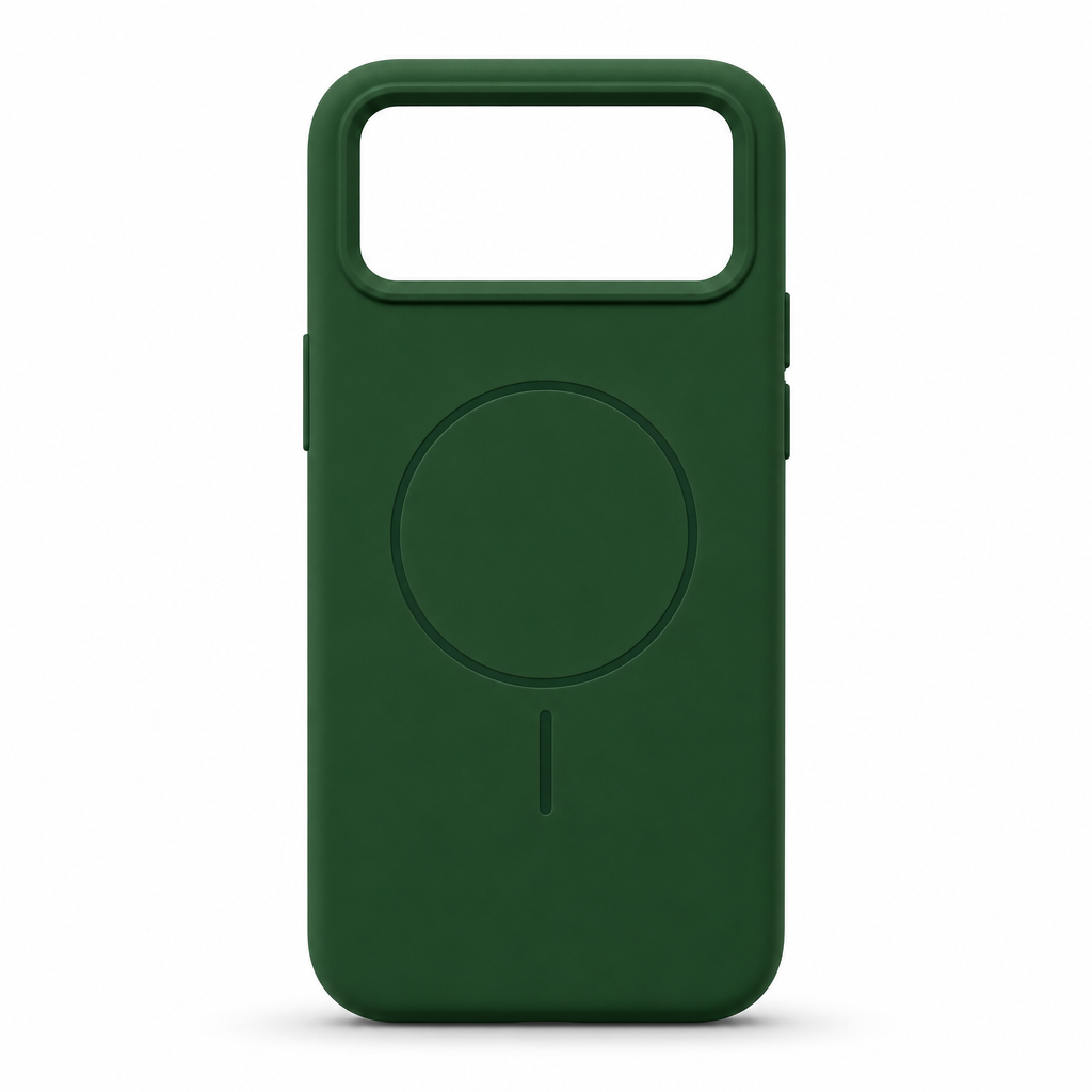 120 Pieces Silicone Magnetic Phone Cases with Raised Camera Protection for 13 Pro Max, Green