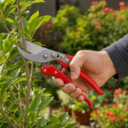 96 Pieces Bypass Pruning Shears 18mm, 8 Inch, Red Blue Silver, 1 Piece